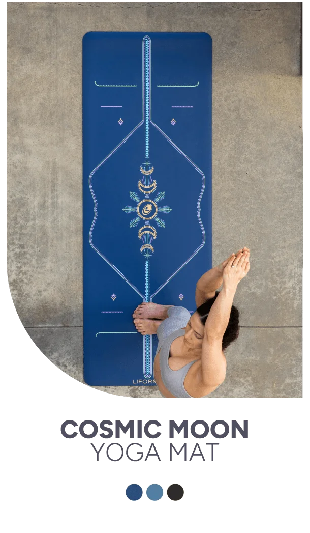 Cosmic Moon Yoga Mat