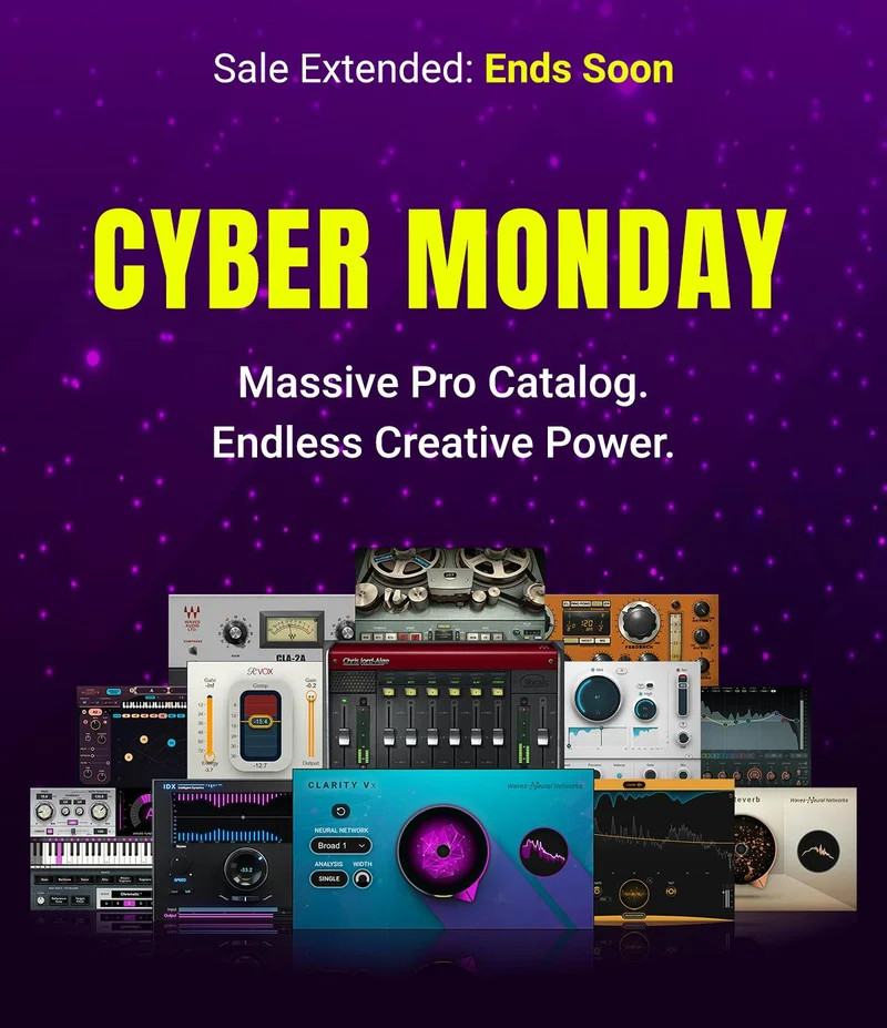 Cyber Monday - Massive Pro Catalog. Endless Creative Power.