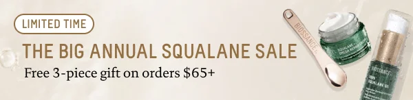 Free 3-piece gift on orders $65+