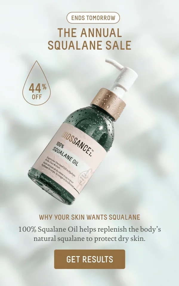 The Big Annual Squalane Sale