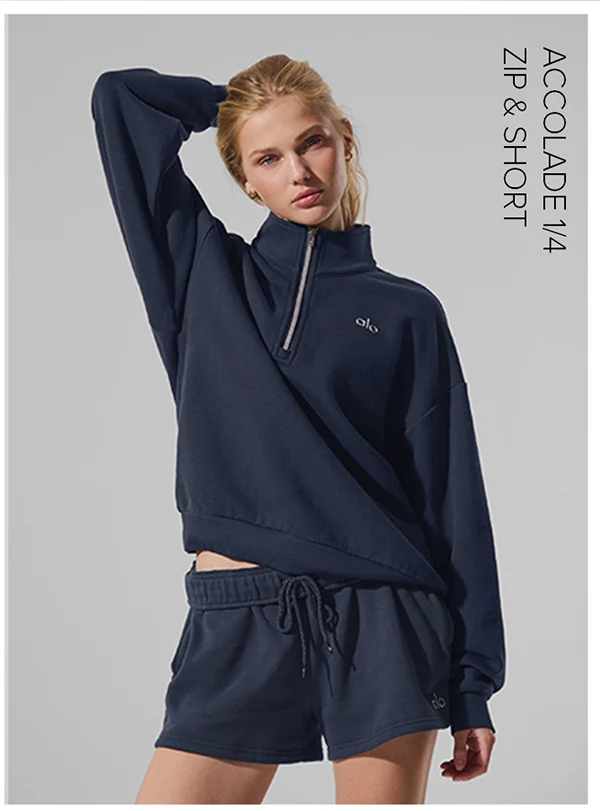 ACCOLADE 1/4 ZIP & SHORT