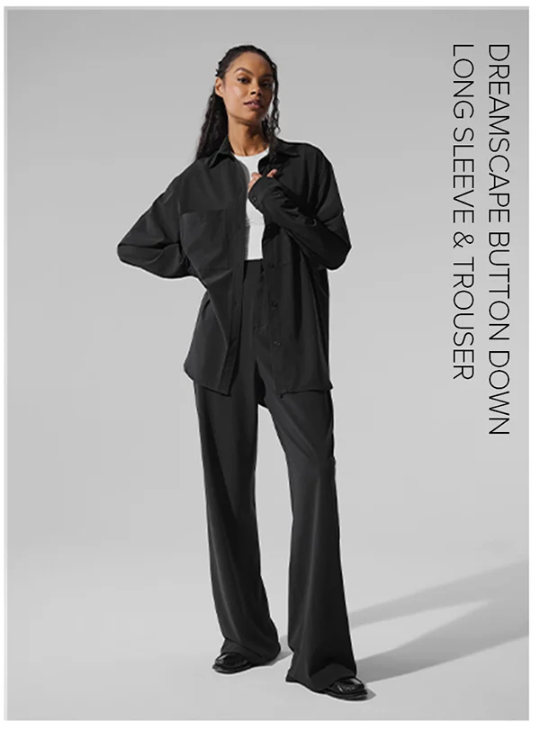 DREAMSCAPE BUTTON DOWN LONG SLEEVE & TROUSER