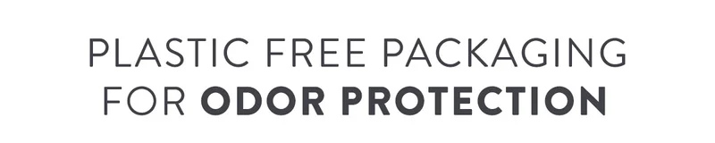 Plastic Free Packaging for Odor Protection