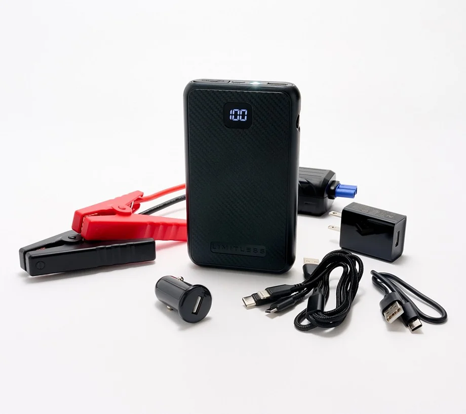 Limitless AutoBoost 3-in-1 Jump Starter, Power Bank & Light