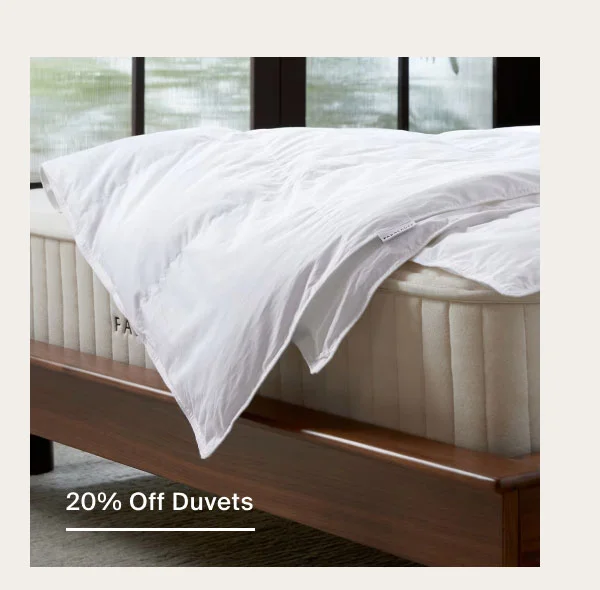 20% Off Duvets