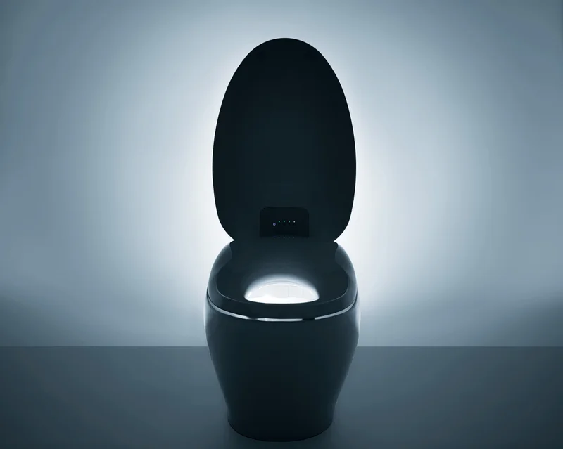 A NEOREST NX smart toilet displaying its ACTILIGHT technology