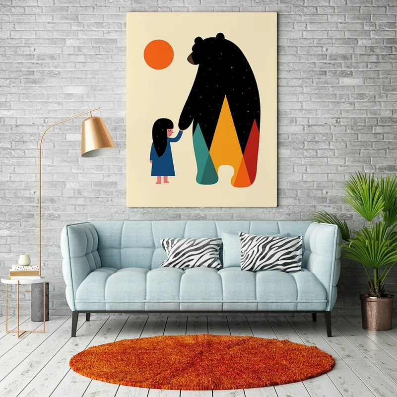 Image of Go Home kids art print