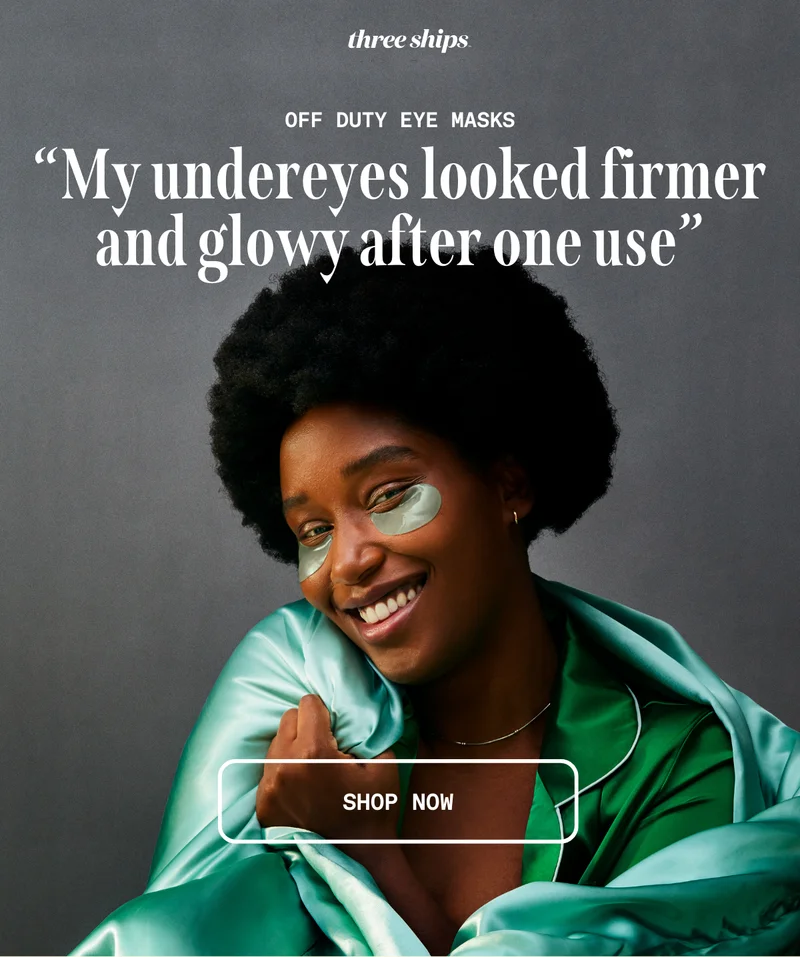 My undereyes looked firmer and glowy after one use. Shop now.