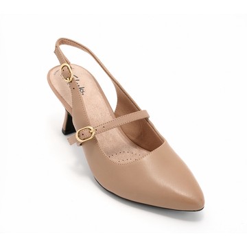 Clarks Collection Leather Sling-Back Pump -Kataleyna Ruby