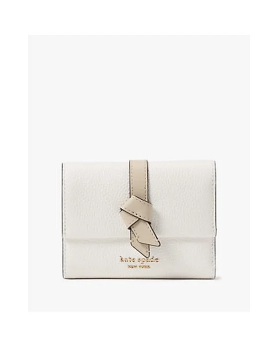 Knott Colorblocked Small Compact Wallet