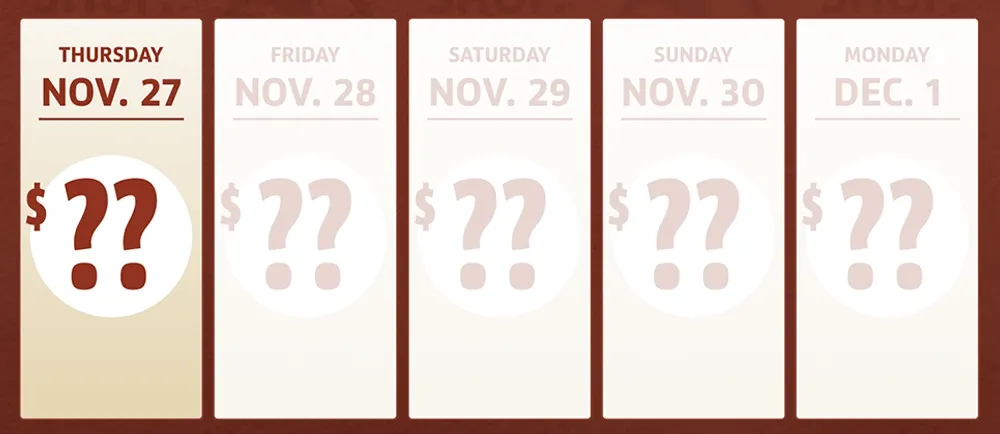 5 days of deals