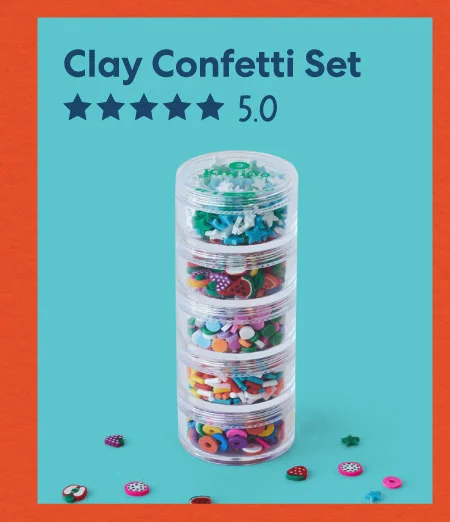 Clay Confetti Set