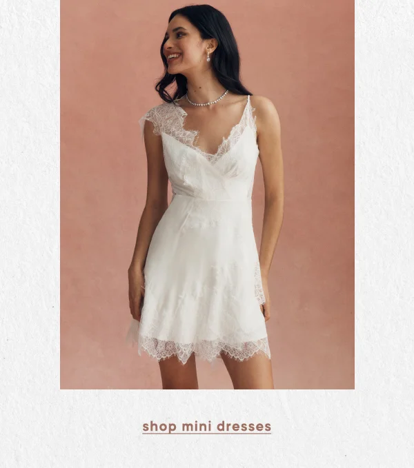 shop mini dresses