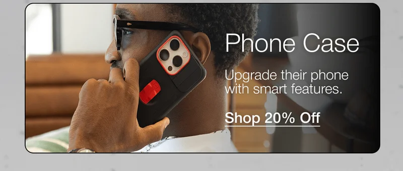 Phone Case Upgrade their phone with smart features.