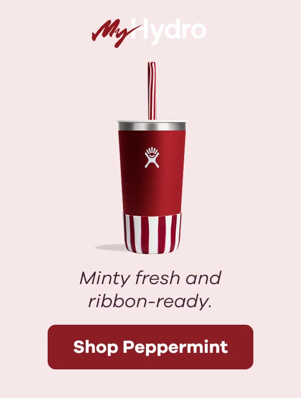 MyHydro™ Minty fresh and ribbon-ready. | Shop Peppermint