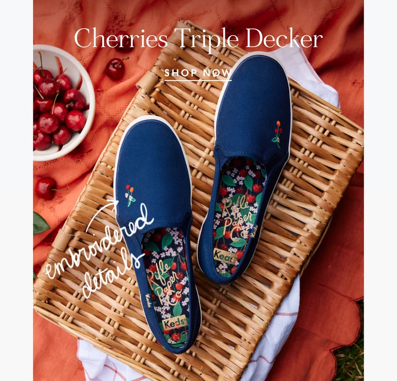 Shop Cherries Triple Decker
