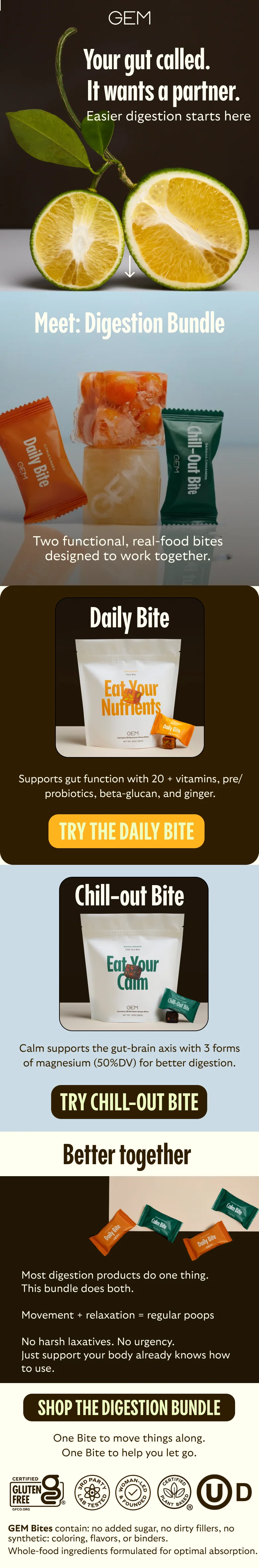 Digest better with the digestion bundle