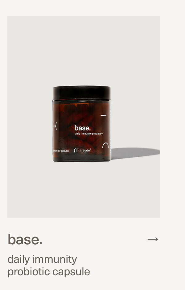 base | Daily immunity probiotic capsule