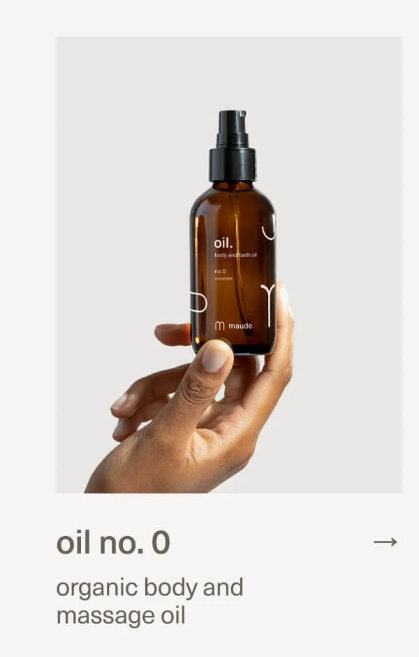 oil no. 0 | organic body and massage oil