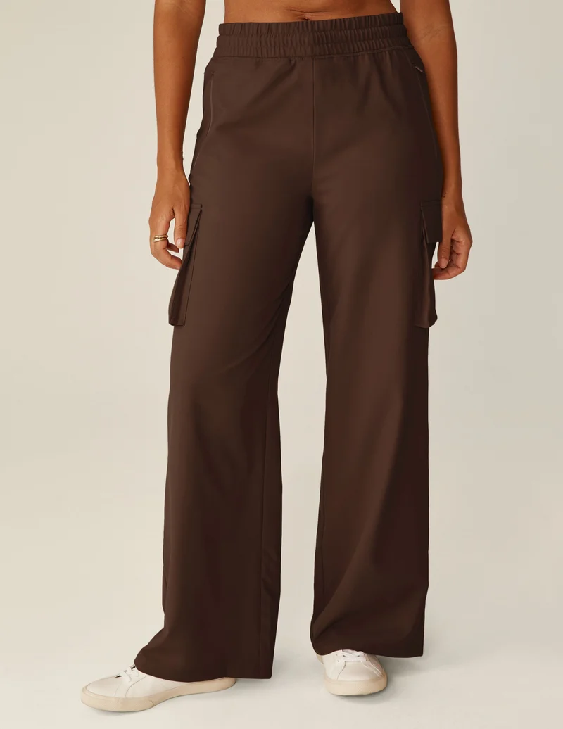 Image of City Chic Wide Leg Cargo Pant
