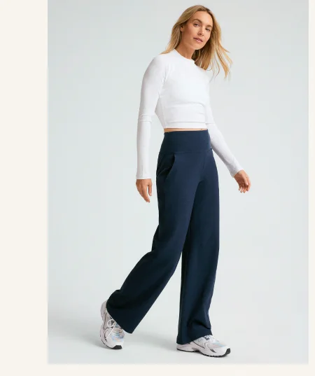 Spacedye Laid Back Wide Leg Pant