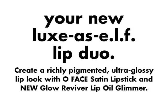 Create a richly pigmented, ultra-glossy lip look Create a richly pigmented, ultra-glossy lip look