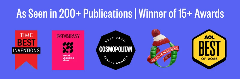 As Seen in 200+ Publications | Winner of 15+ Awards