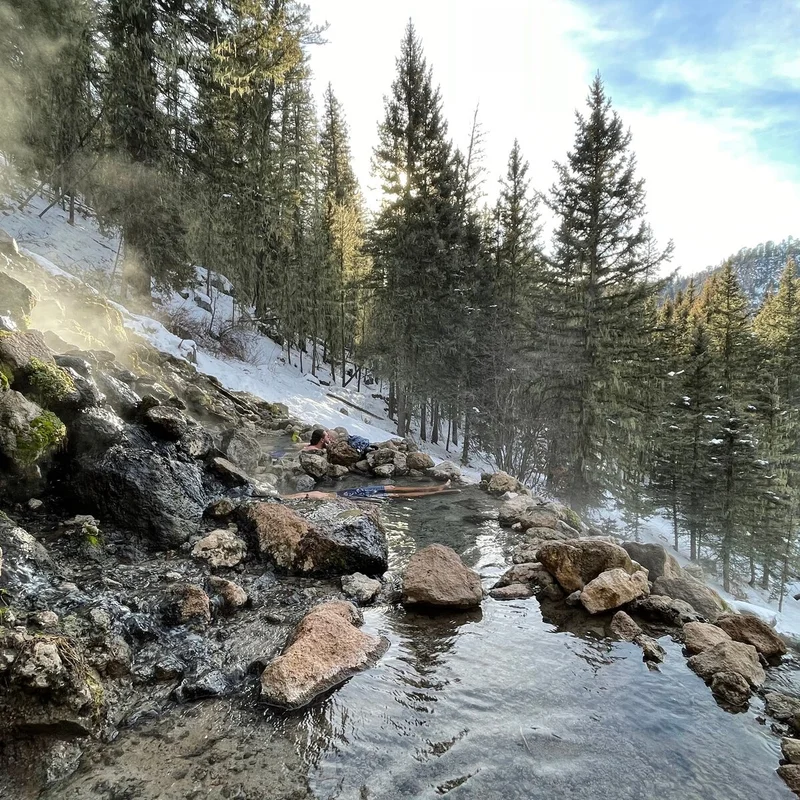 Hot springs, New Mexico
