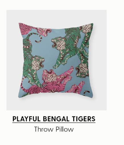 Playful bengal tigers