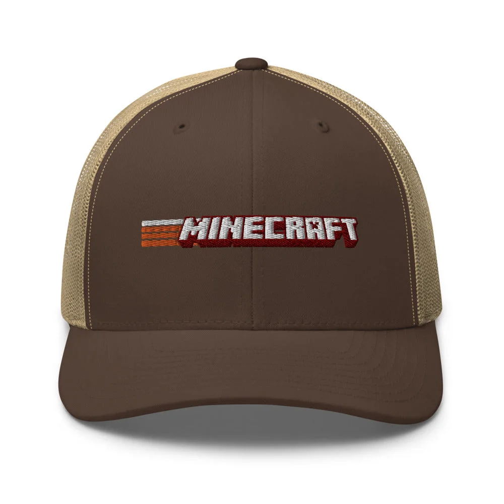 Image of Minecraft Camping Trucker Hat