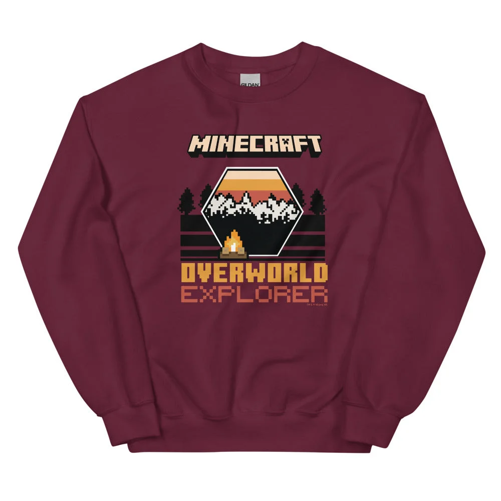 Image of Minecraft Overworld Explorer Crewneck