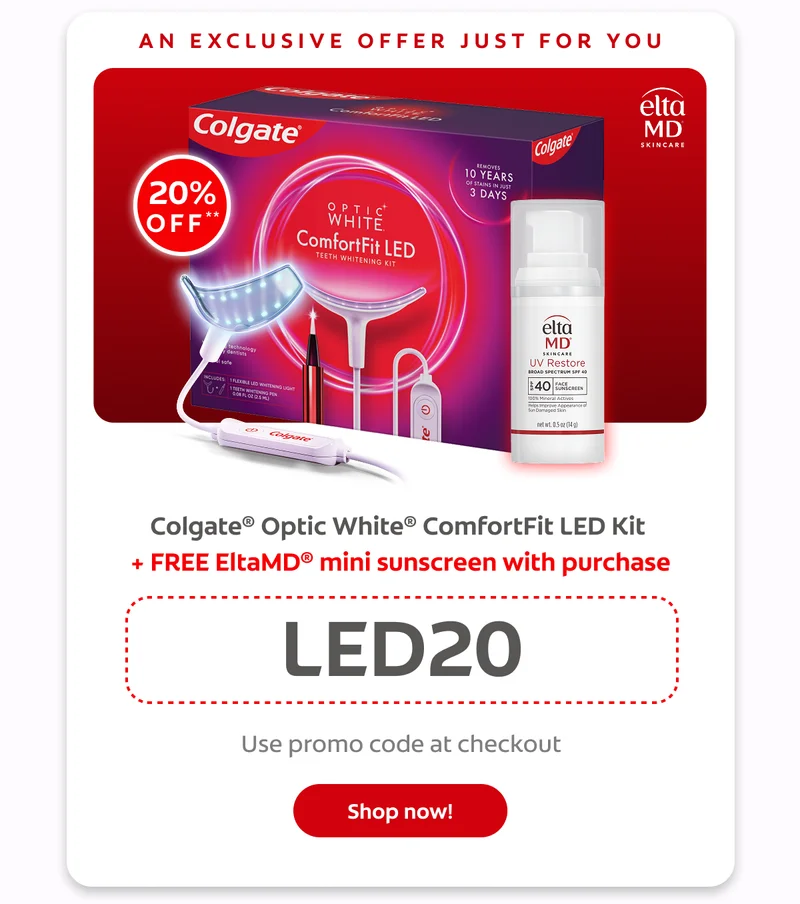 AN EXCLUSIVE OFFER JUST FOR YOU