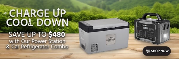 Charge Up, Cool Down: Save Up To $480 With Our Power Station & Car Refrigerator Combo Shop Now