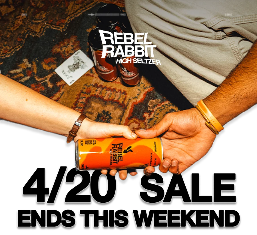 Rebel Rabbit: High Seltzer —&nbsp;4/20 Sale Ends This Weekend