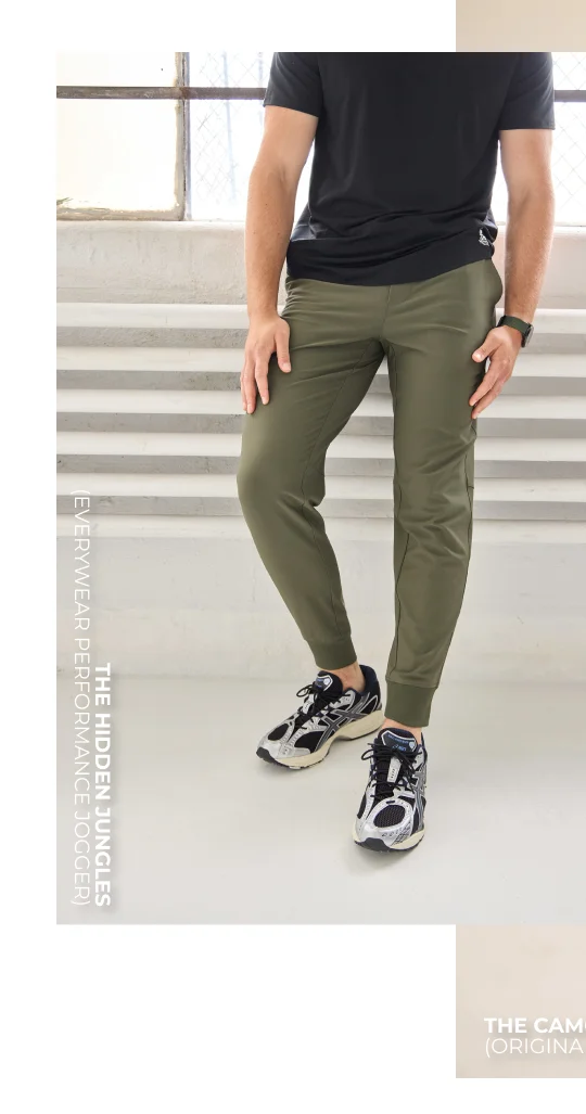 Everywear Performance Joggers: The Hidden Jungles