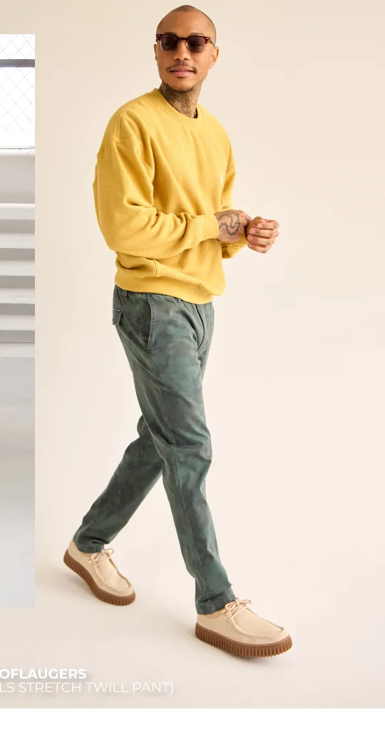Originals Stretch Twill Pant: The Camoflaugers