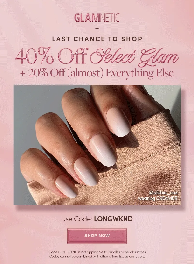 Final Hours to Get up to 40% off Sitewide with the code LONGWKND