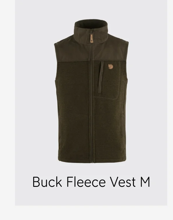 Buck Fleece Vest M