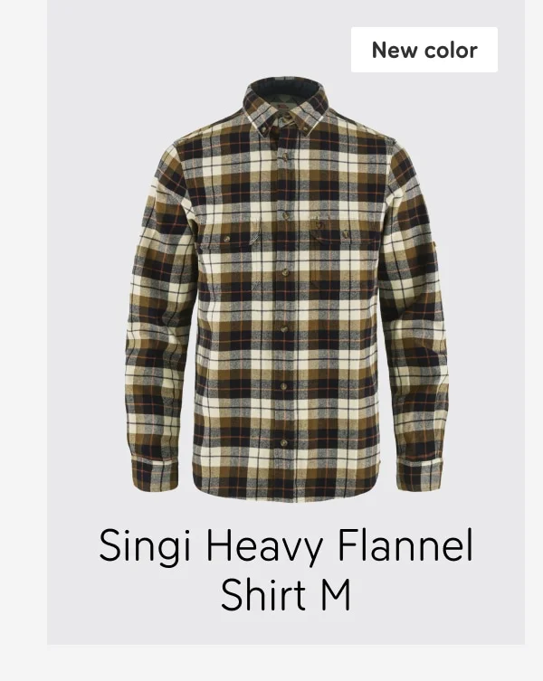 Singi Heavy Flannel Shirt M