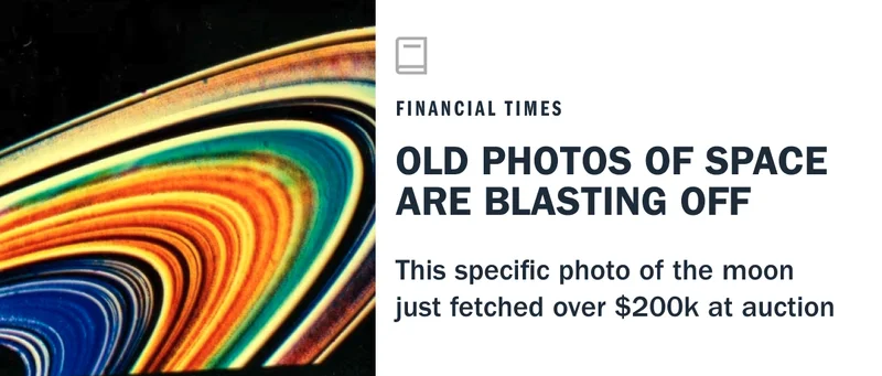 buying vintage images of space