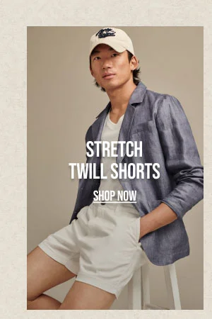 Stretch Twill Shorts Shop Now