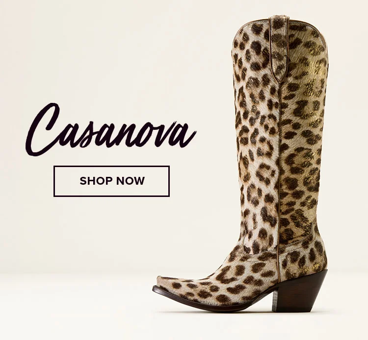 Shop Women's Casanova Boots in animal, high boot
