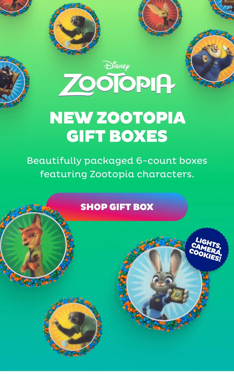 Shop the New Zootopia Cookie Gift Box Shop the New Zootopia Cookie Gift Box