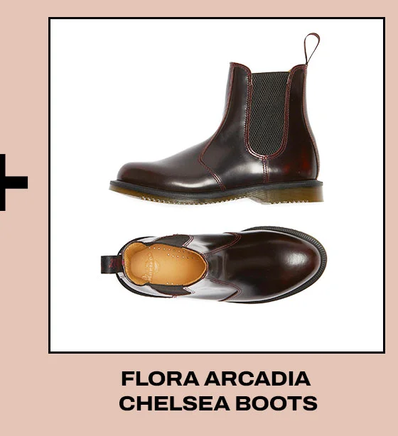 Flora Arcadia Chelsea Boots