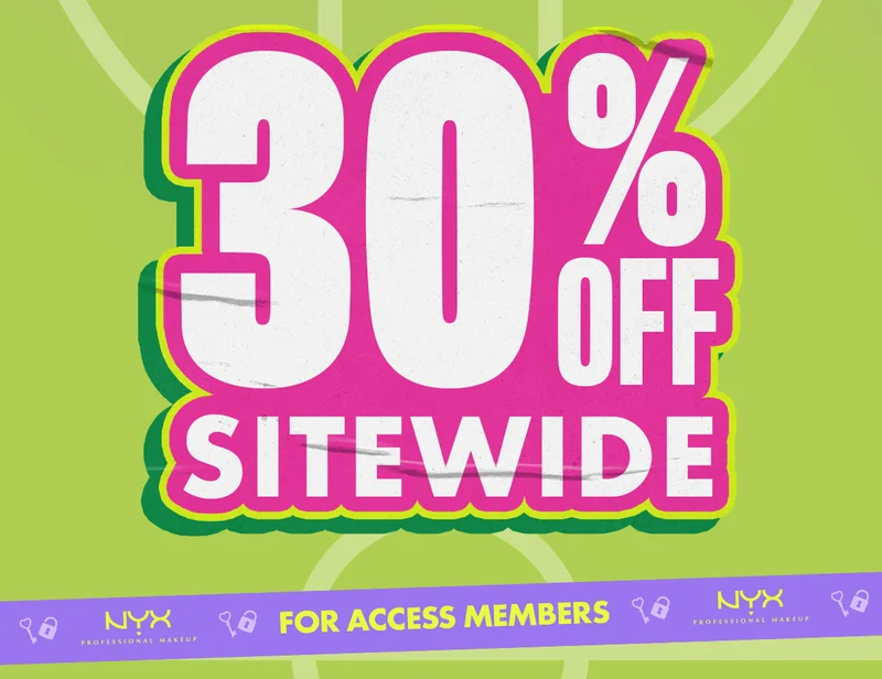 30% OFF SIDEWIDE