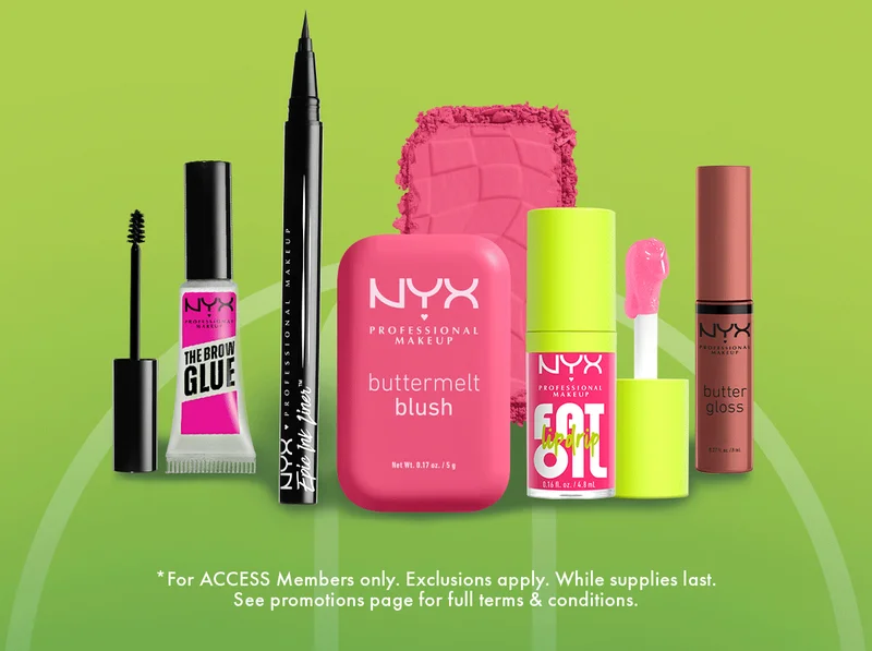 IMAGE OF DIFFERENT NYX PRODUCTS