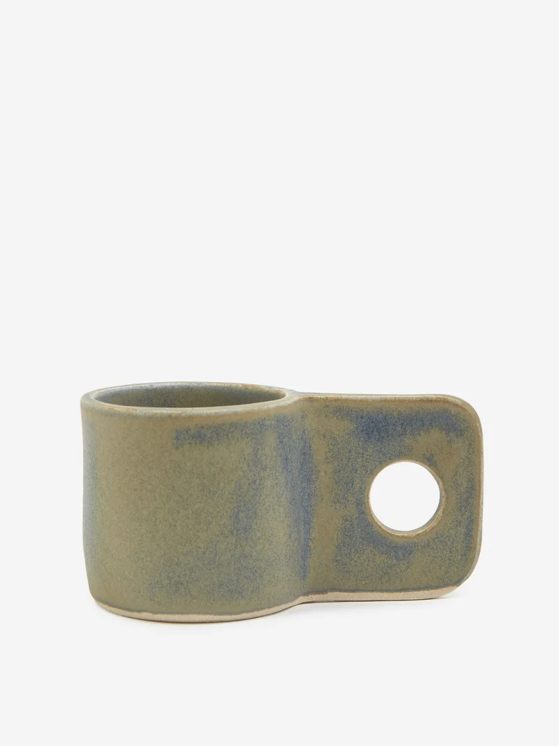Image of Brutes Ceramics Handmade Hopper Mug - Stone Blue