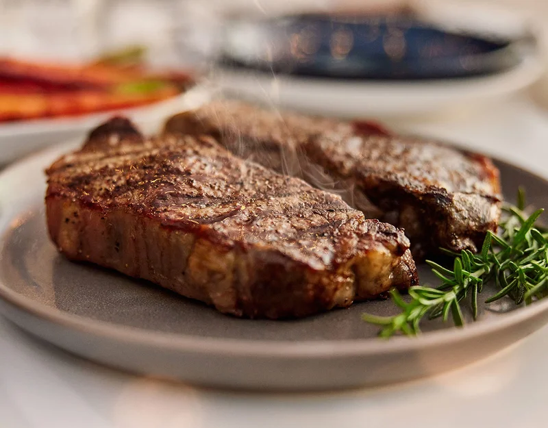 image of the Seared Steak with Smoked Paprika Rub
