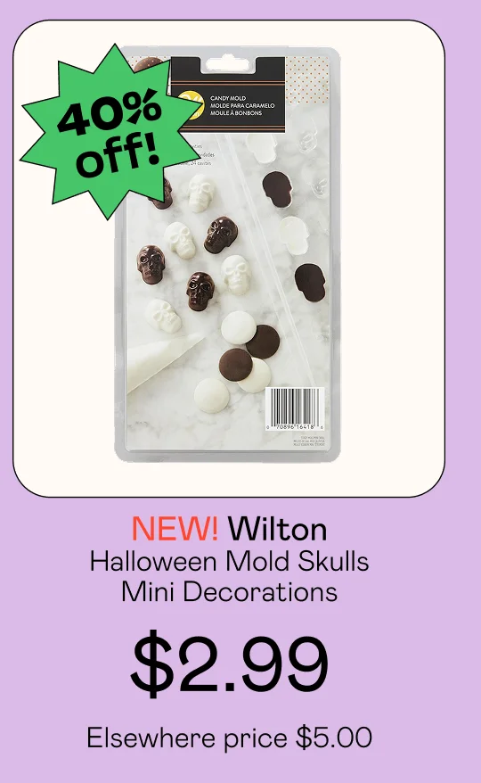 Halloween Mold Skulls Mini Decorations