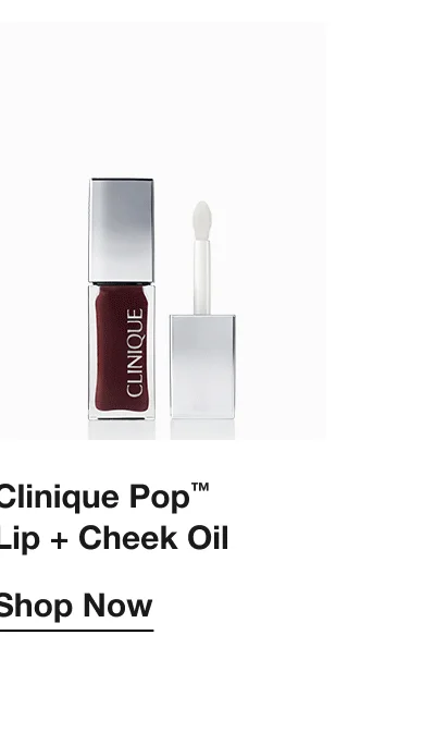 Clinique Pop™ Lip + Cheek Oil | Shop Now